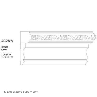 Poplar Large Combo- 1 3/4" x 5 1/4" Wide