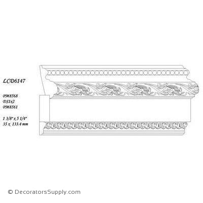 Poplar Large Combo- 1 3/8" x 5 1/4" Wide