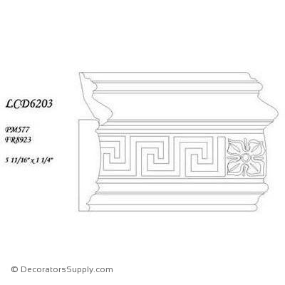 Poplar Large Combo- 1 1/4" x 5 11/16" Wide