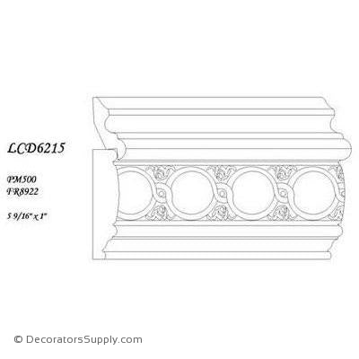 Poplar Large Combo- 1" x 5 9/16" Wide