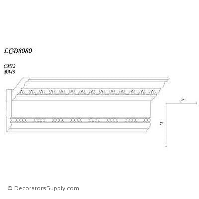 Poplar Large Combo - 3" proj x 7" drop