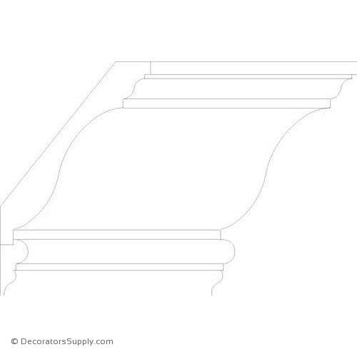 Poplar Large Combo - 8 3/8" x 5 3/8" Wide