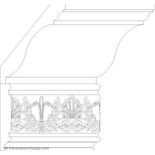 Poplar Large Combo - 12" x 5 3/8" Wide