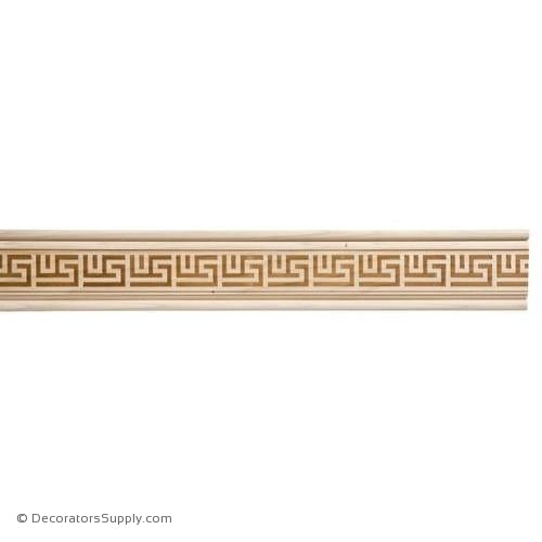 Lineal Moulding - Embossed - 1 1/16" x 3 1/2" Wide