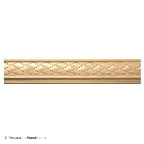 3-1/4" Wide -  Woven Frieze (8' increments)