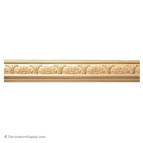 3" Wide - Sunflower Frieze (8' increments)
