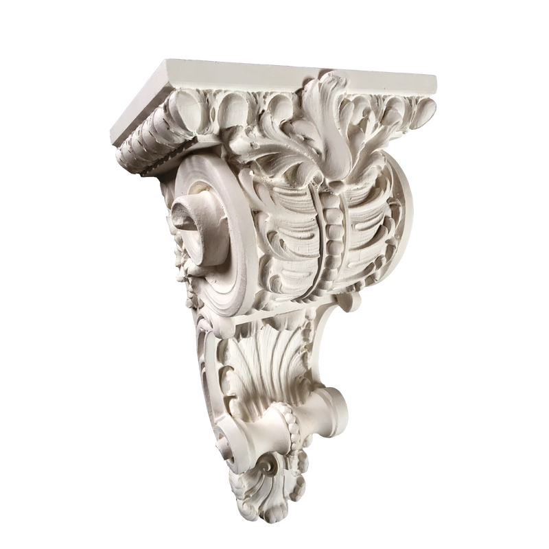 Plaster Corbel - French Renaissance Louis XV - 3 SIZES