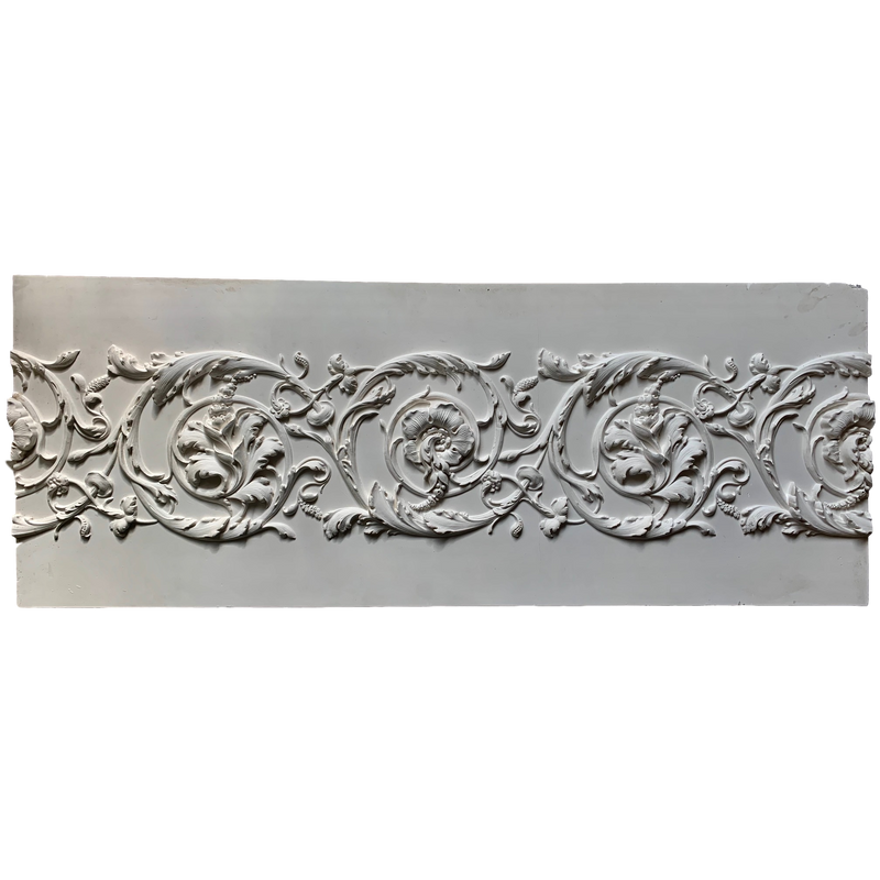 Plaster Scrolls  Italian Renaissance 11" W (OA W - 18") x 46-7/8" x 1-3/16"