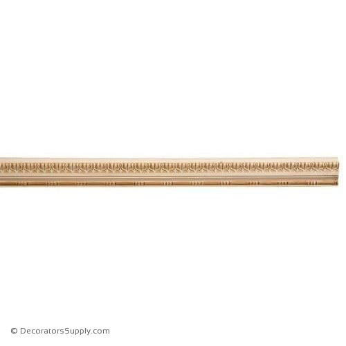Panel Moulding - Embossed - 13/16" x 2" Wide
