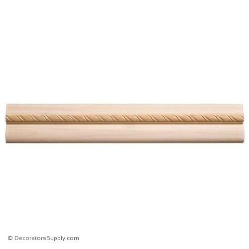 Panel Moulding - Embossed - 3/4" x 2" Wide