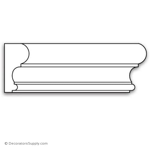 Panel Moulding - Smooth - 1 x 2