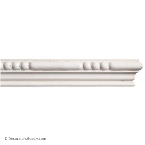 Mon Reale® Panel Moulding-Large Bead & Barrel-7/8" x 1 3/4"