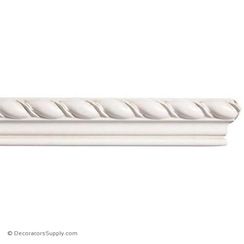 Mon Reale® Panel Moulding -Large Rope- 7/8" x 1 3/4" Wide