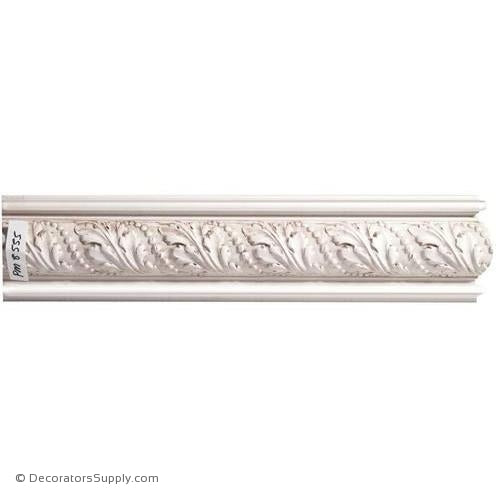 Mon Reale® Panel Moulding-Acanthus w/Pearls- 1 3/8" x 5 1/2"