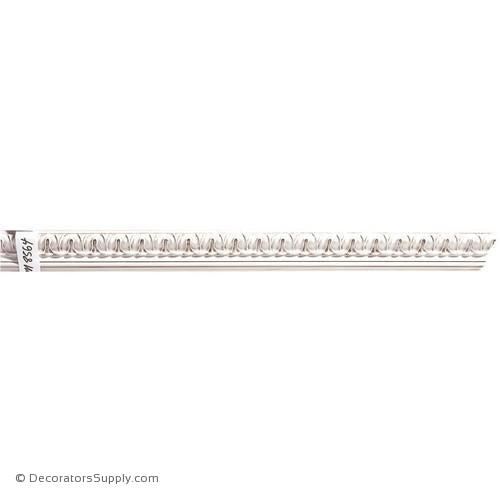 Mon Reale® Panel Moulding -Lamb's Tongue- 7/8" x 2" Wide