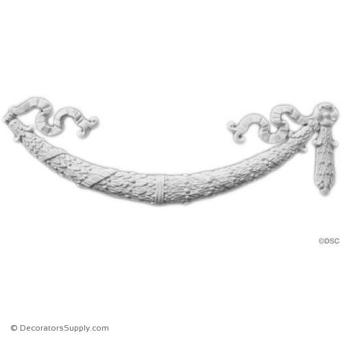 Resin (Exterior) Festoon-28" Repeat X 8" High--1" Relief