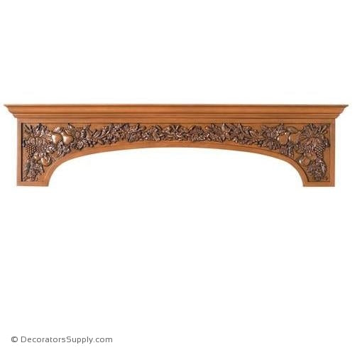 Tuscan Country Wood Range Hood - (Cherry & Maple)