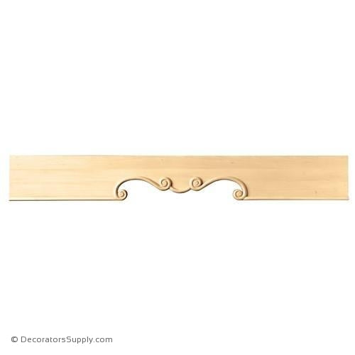 Traditional Scroll Panel Wood Range Hood - (Cherry & Maple)