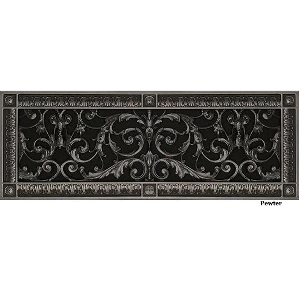 RESIN LOUIS XIV GRILLE - 6X20 DUCT, 8 X 22 FRAME