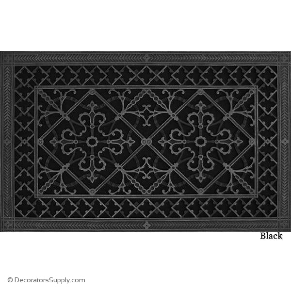 RESIN ARTES & CRAFTS GRILLE - 14X24 DUCT, 19 1/2 X 31" FRAME-BAI HVAC Grille-vent-cover-Decorators Supply