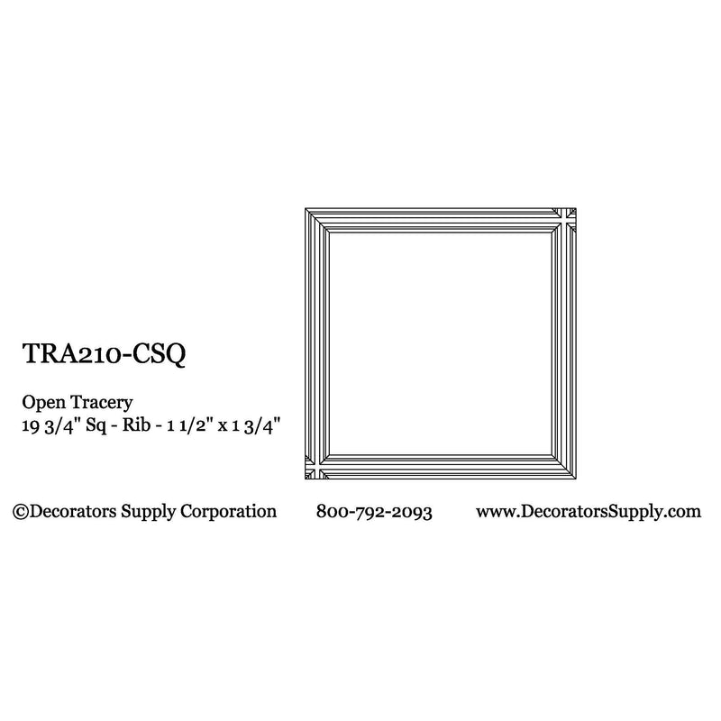 TRA210 Open Tracery Pattern
