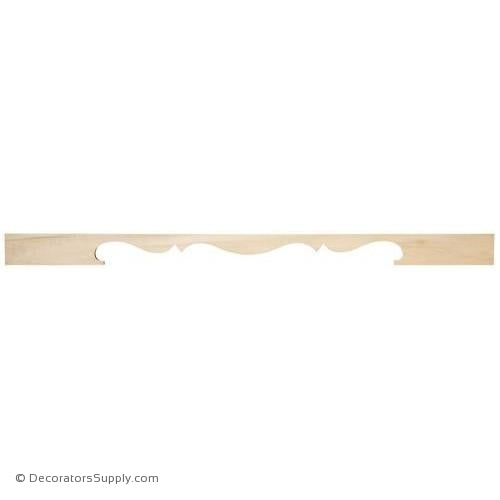 Large Wood Valance - (Cherry & Maple)