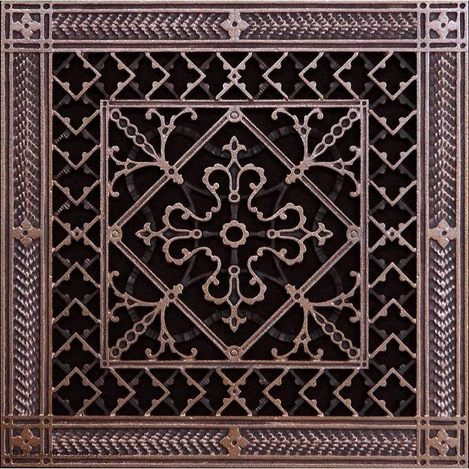 RESIN ARTES & CRAFTS GRILLE - 10X10 DUCT, 12 X 12 FRAME-BAI HVAC Grille-vent-cover-Decorators Supply