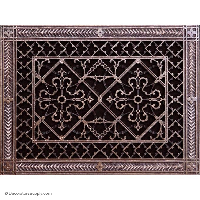 RESIN ARTES & CRAFTS GRILLE - 10X14 DUCT, 12 X 16 FRAME-BAI HVAC Grille-vent-cover-Decorators Supply