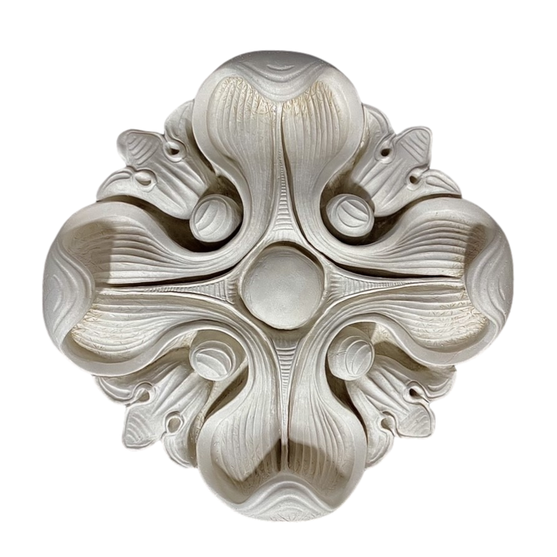 Plaster Medallion--Roman--13" Diameter X 3 1/2" Relief