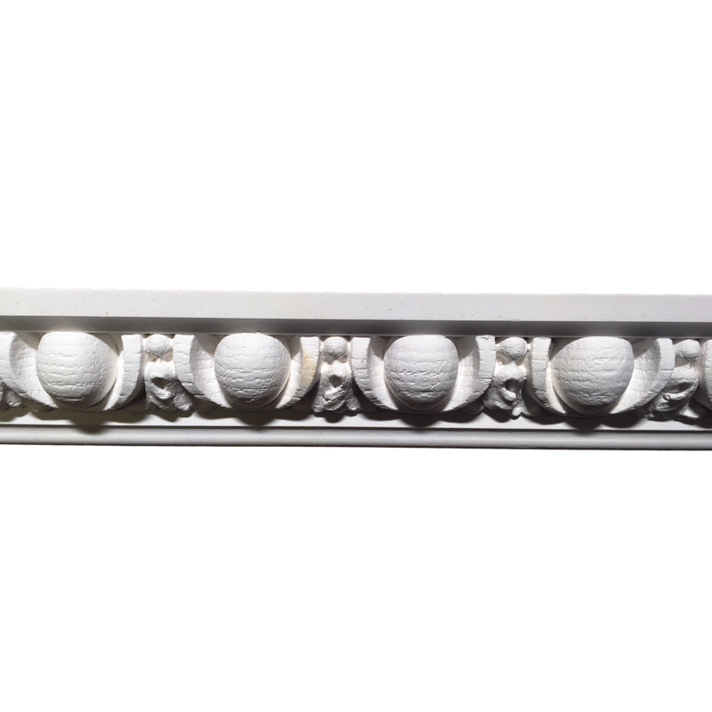 Plaster Panel Moulding 1-1/2" x 1" Egg & Dart