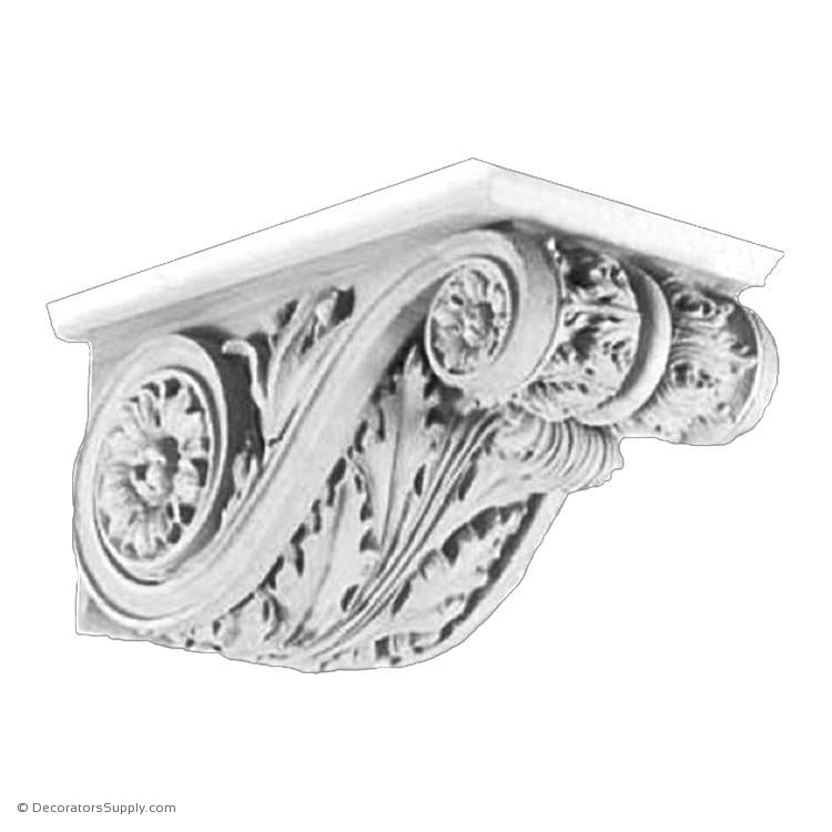 Plaster Corbel - Italian Renaissance Zorzi-varied-sizes-Decorators Supply