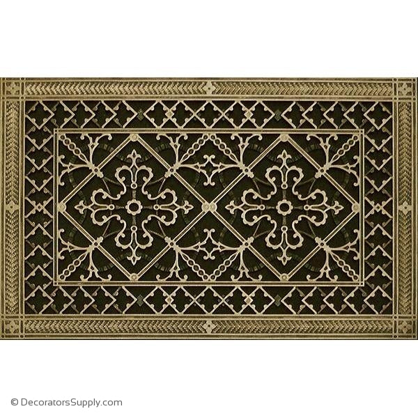 RESIN ARTES & CRAFTS GRILLE, 12X20 DUCT, 14 X 22 FRAME-BAI HVAC Grille-vent-cover-Decorators Supply