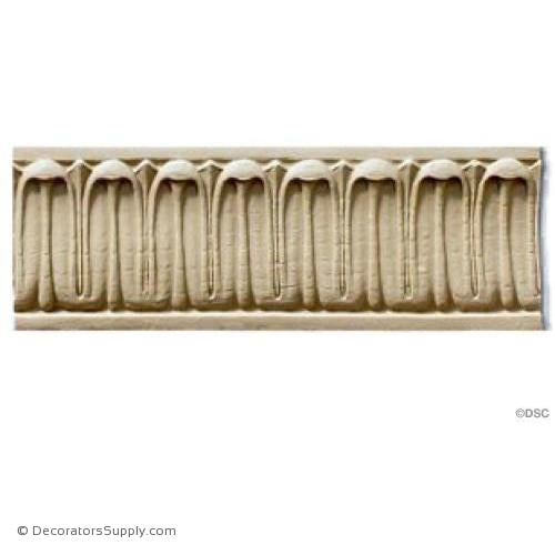 Lmab's Tongue - Colonial 2 3/8H - 1/4Relief-moulding-furniture-woodwork-Decorators Supply