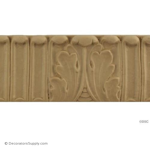 Fluted-Colonial 2H - 5/16Relief-moulding-for-furniture-woodwork-Decorators Supply