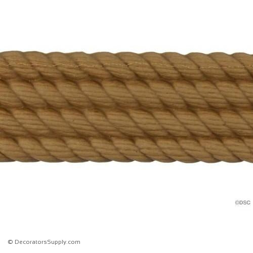 Spanish Style Rope Twisted Rope to Create Decorative Wood Trim for Furniture