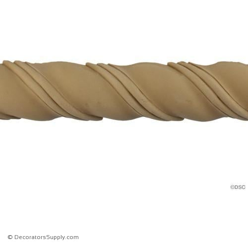 Spanish Style Rope Twisted Rope to Create Decorative Wood Trim for Furniture