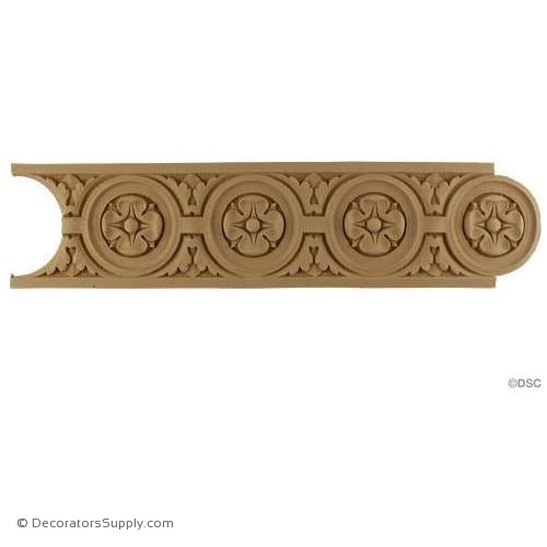Linear - Italian 5H - 3/8Relief-woodwork-furniture-lineal-ornament-Decorators Supply
