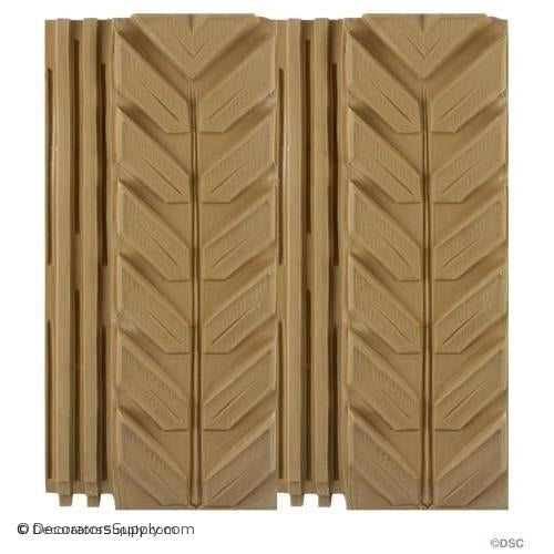 Linear - Chevron 12 7/8H - 1Relief-moulding-for-furniture-woodwork-Decorators Supply