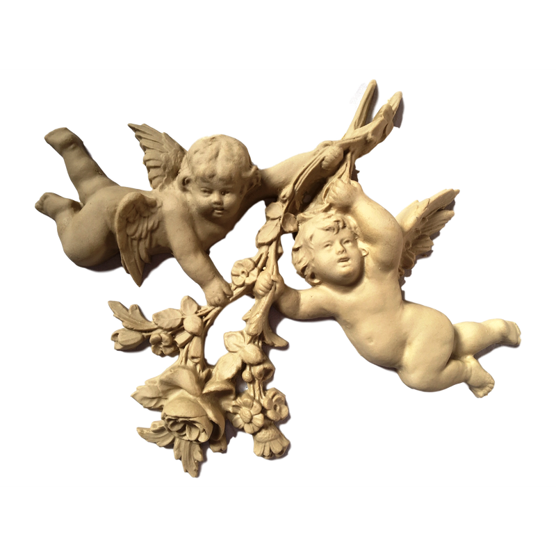 Cupids - 7  1/4H X 8  1/2W - 3/4Relief