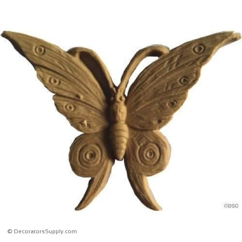 Animal-Butterfly 2 1/4H X 3W - 1/4Relief-Decorators Supply