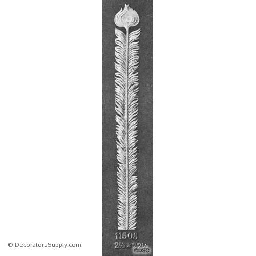 Peacock Feather - 22 1/2H X 2 1/2W-Decorators Supply