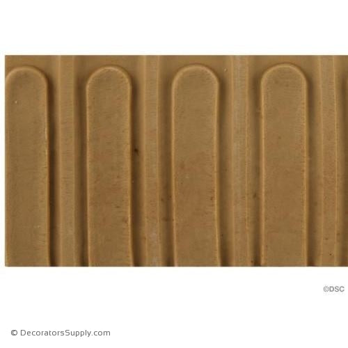 Fluted-Colonial 2 3/8H - 1/4Relief-moulding-for-furniture-woodwork-Decorators Supply
