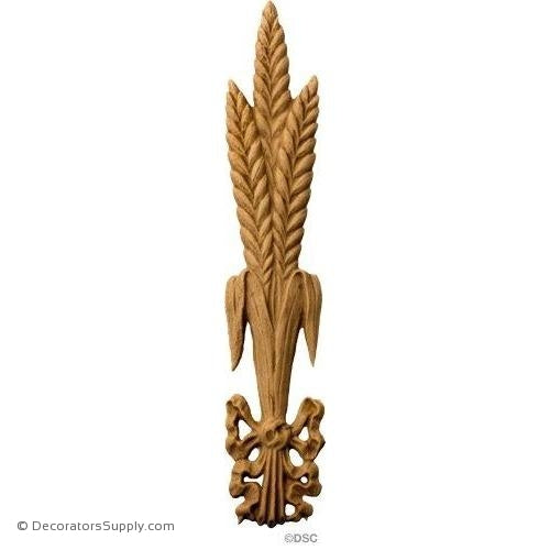 Wheat Stalk Design-vertical-design-woodwork-furniture-Decorators Supply