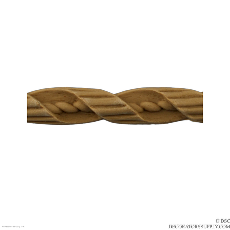 Rope 5/8 High-moulding-for-woodwork-furniture-Decorators Supply