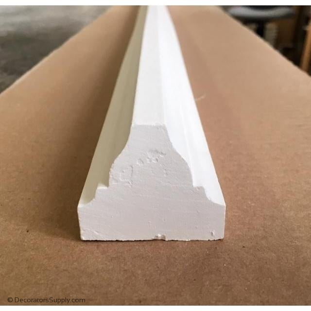 Plaster Ceiling Molding 1-3/4" W x 1-1/2" R