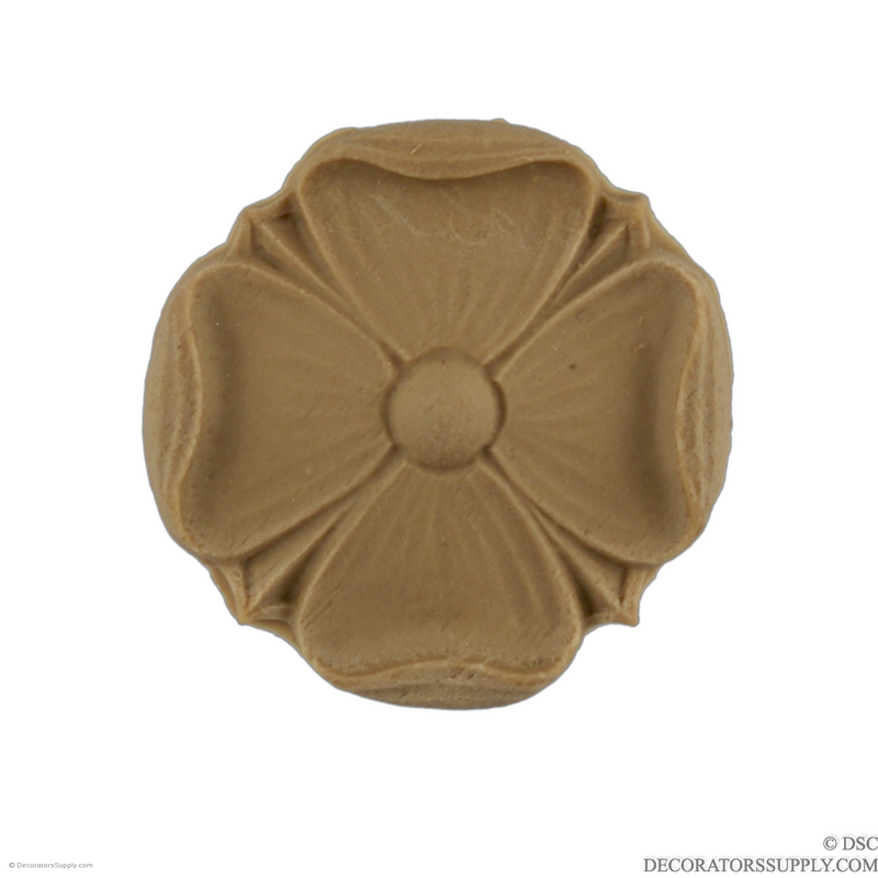 Rosette - Circle 1 3/4 Diameter-woodwork-furniture-ornaments-Decorators Supply