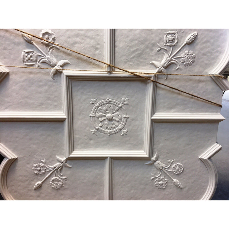 Old English Ceiling Hammered Ornamented   1-1/2" Relief  Covers 12 SF