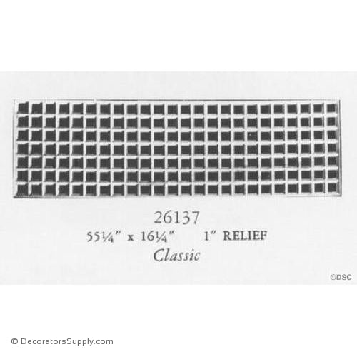Plaster Panel Or Vented Grille Classic