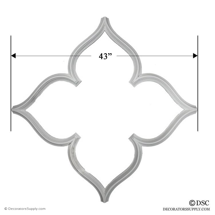 Open Gothic Tracery - Offered in 2-Sizes-geometric-ceiling-designs-Decorators Supply