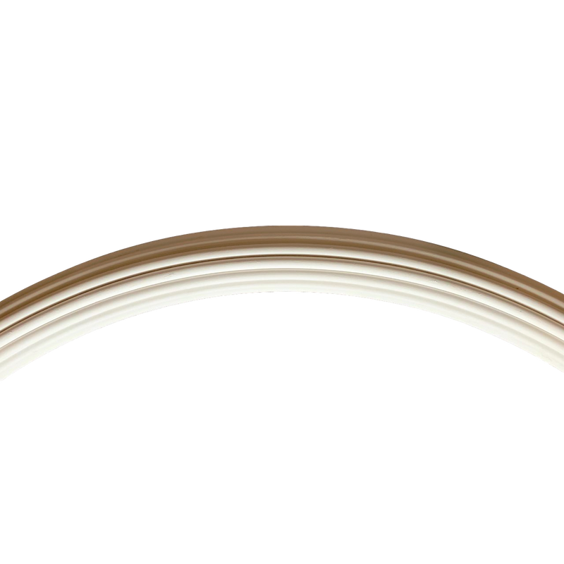 Plaster Ring Reeded IS Dia- 26 1/2 OS 30 3/16" Rel- 1 3/4"